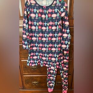 Girls Gymboree Christmas Holiday Gown/Pajamas  Sz 10-12